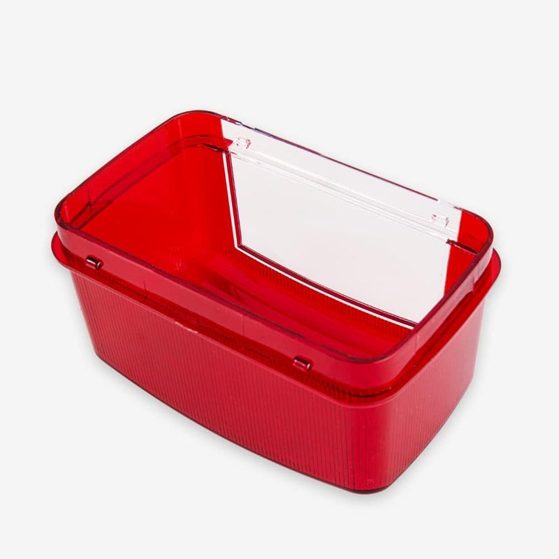 HAZAWA Tail Light Lens Compatible with 2002+ Yamaha Grizzly, Big Bear, Bruin, Kodiak, Wolverine Tail Light Cover Housing OEM Replacement # 5KM-8472C-10-00（Red） - Image 4